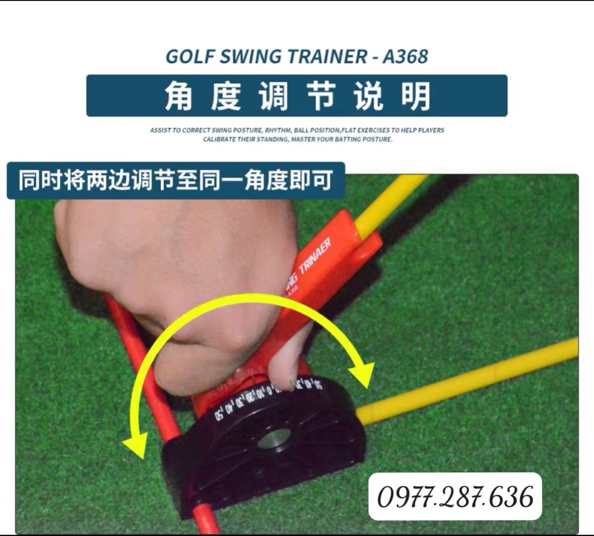 Dụng cụ hỗ trợ swing golf