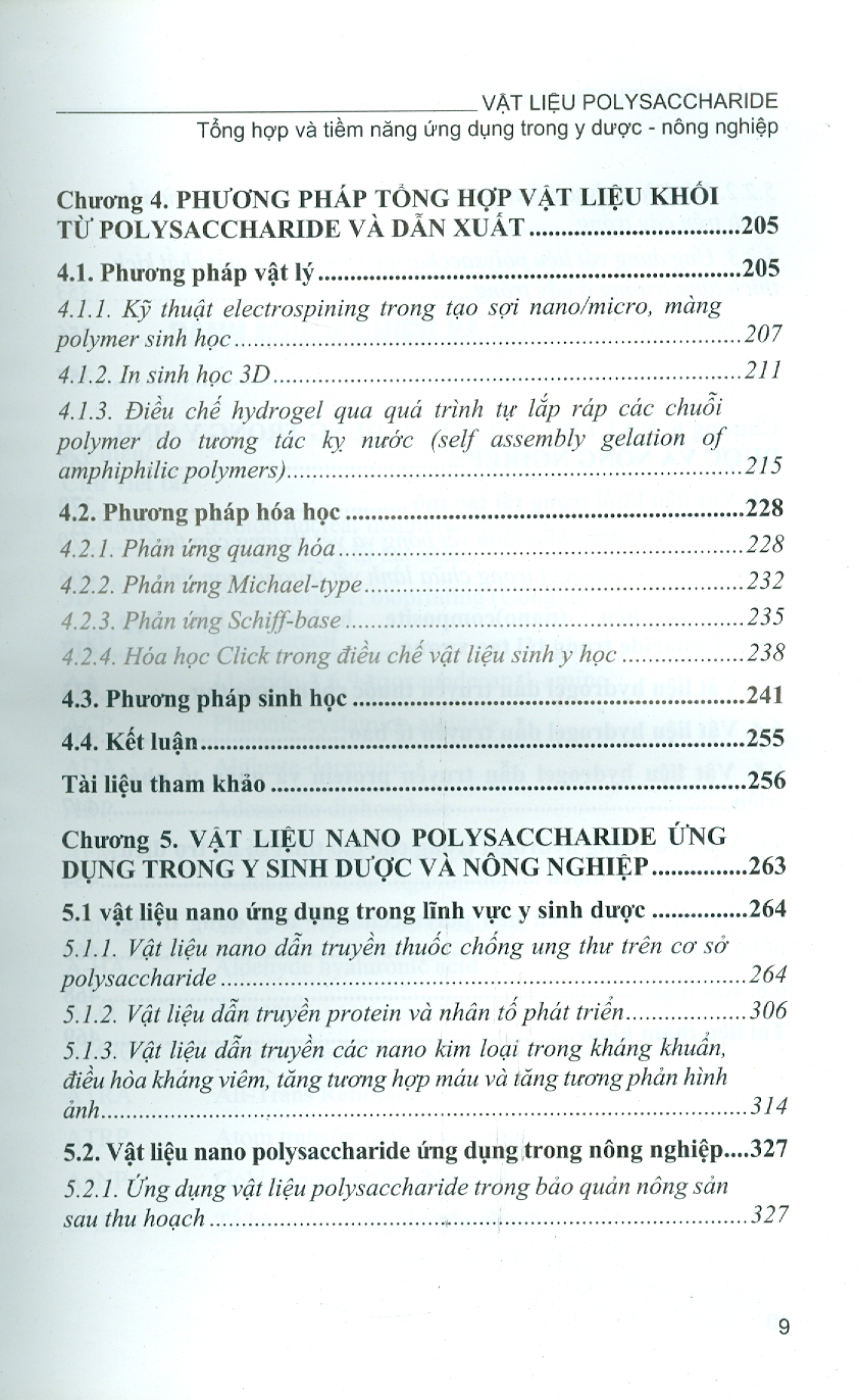 Vật Liệu Polysaccharide Tổng Hợp Và Tiềm Năng Ứng Dụng Trong Y Dược - Nông Nghiệp (Bộ Sách Đại Học Và Sau Đại Học) (Bìa Cứng)