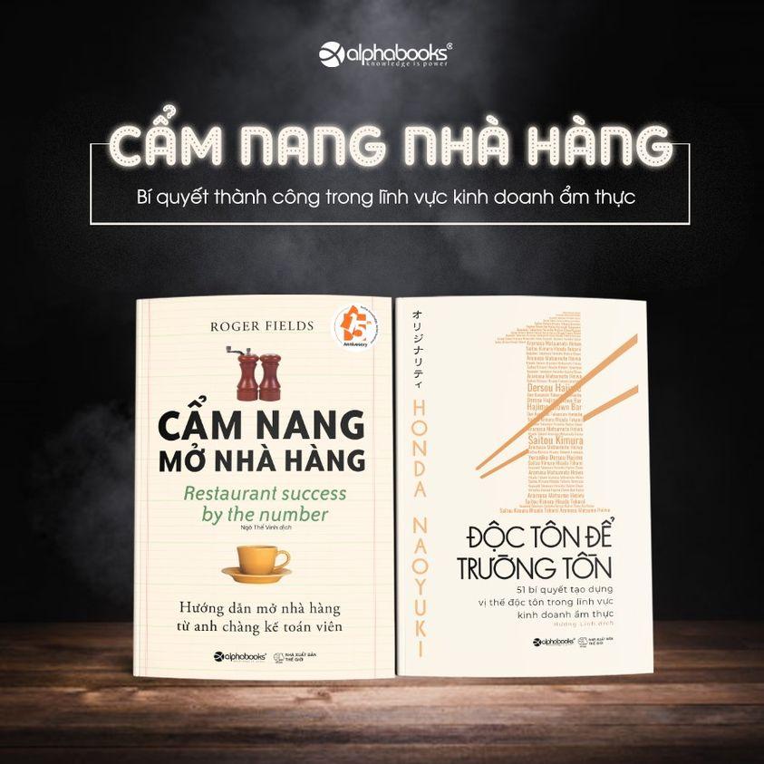 Hình ảnh Sách Cẩm nang mở nhà hàng Alphabooks - BẢN QUYỀN