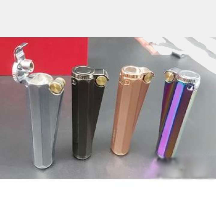 Vỏ Hột Quẹt Bật Lửa xăng đá Jobon ZB-681 thiết kế nhỏ gọn độc lạ - dùng xăng bấc đá cao cấp ( giao màu ngẫu nhiên )