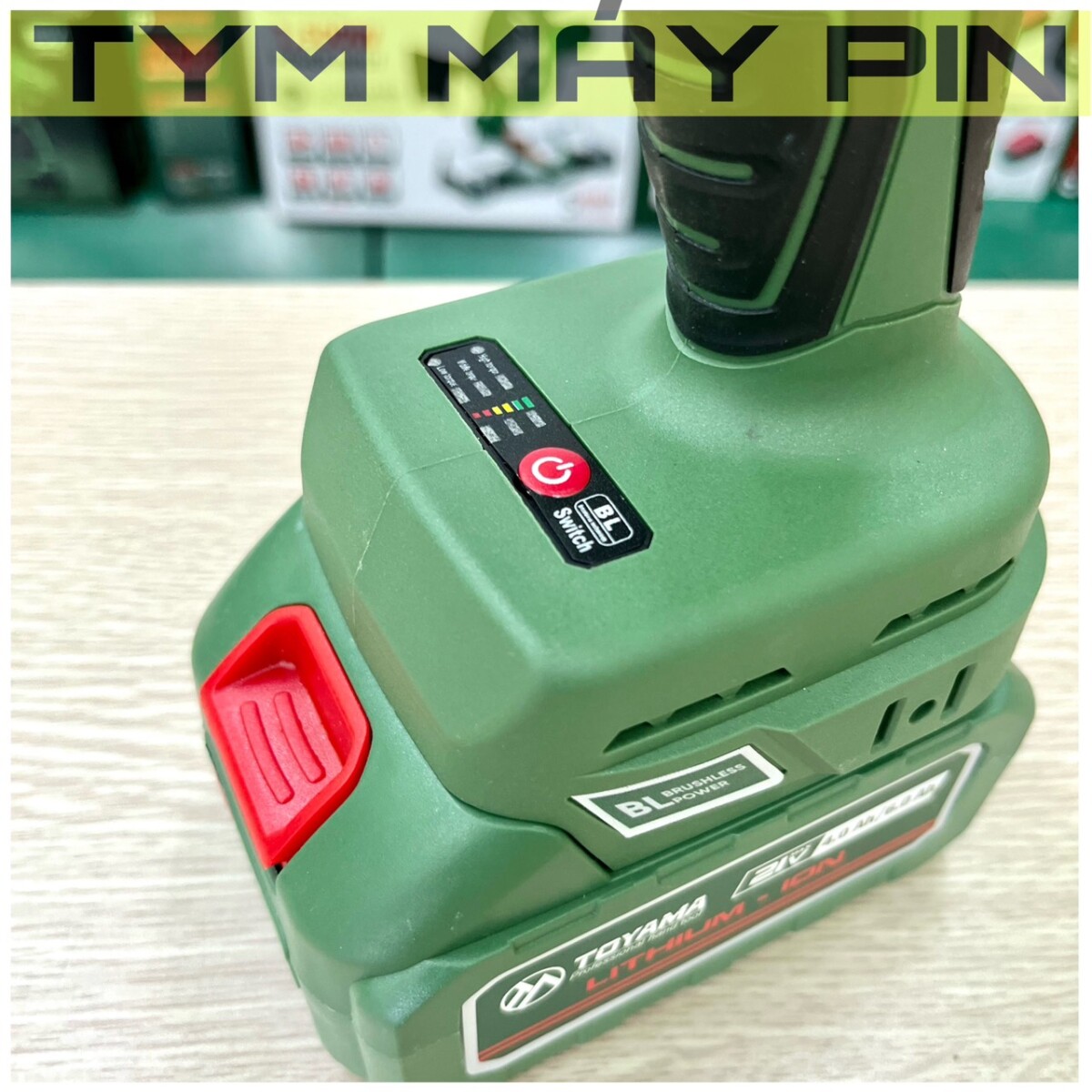 Bộ máy siết bulong pin Toyama B2