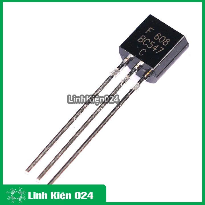 Transistor BC547 TO-92 NPN 0,1A 50V