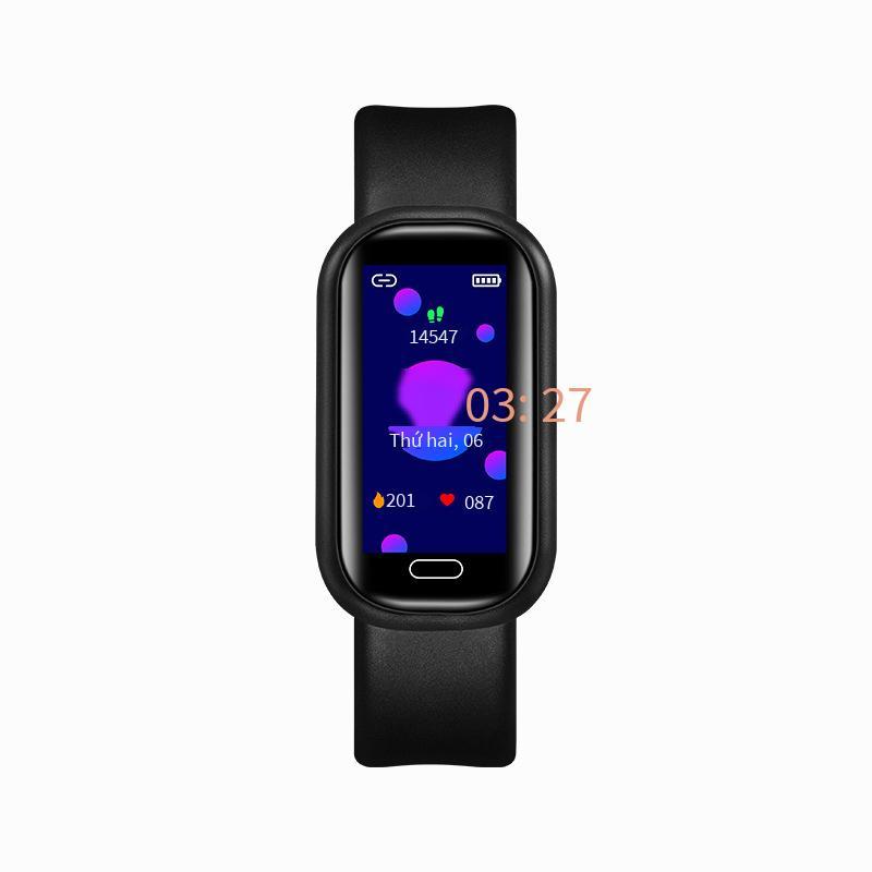 Giao Hàng Nhanh C4 Cuộc Gọi Bluetooth Âm Nhạc Vòng Tay Thông Minh Đo Nhịp Tim Oxy Trong Máu Theo Dõi Giấc Ngủ Thời Tiết Đo Quãng Đường Đi Vòng Tay Thể Thao