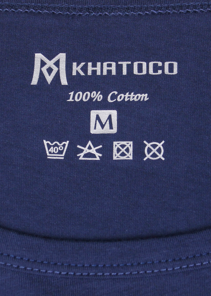 Áo Thun Lót Nam Khatoco A3MN140R2-VNMA027-2010-N - Xanh