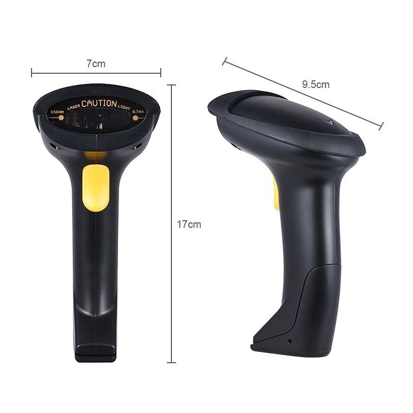 ROGTZ Máy Scan Quét Mã Vạch Không Dây Cao Cấp 2.4G Tốc Độ Quét Siêu Nhanh LM-800 - Hàng Nhập Khẩu