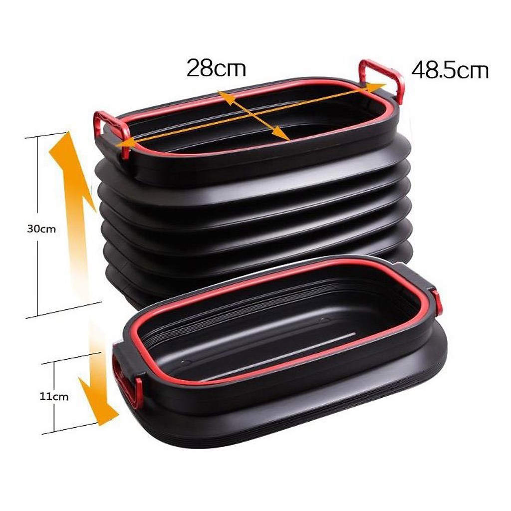 Thùng Đựng Đồ Co Giãn 40l - THÙNG ĐỂ ĐỒ Ô TÔ - THÙNG ĐỰNG ĐỒ CAMPING