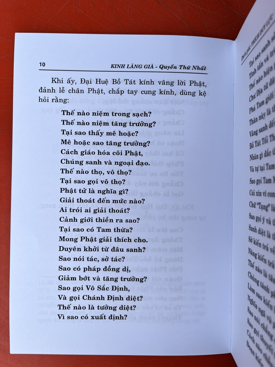 Kinh lăng già  - bìa trắng