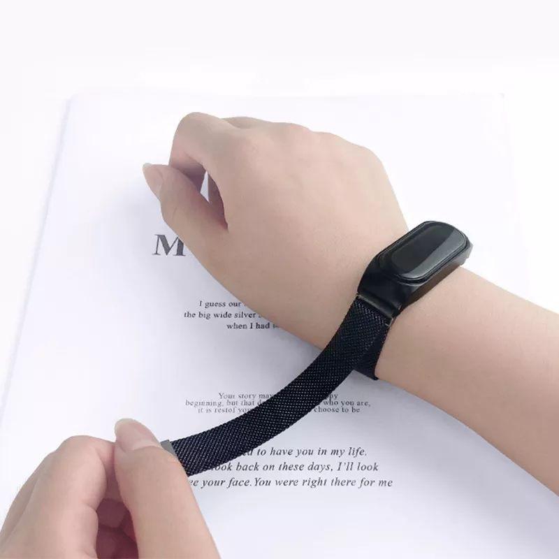 Miband 7 - Dây đeo kim loại thép lưới Xiaomi Mi band 7