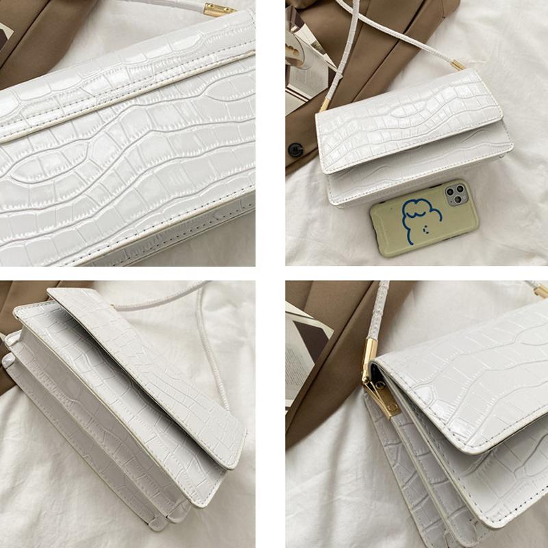 Thời Trang Túi Xách Cao Cấp Thiết Kế Đeo Vai Nữ New Họa Tiết Đính Đá Sát Nách Túi Sập Cầm Tay Nữ Túi