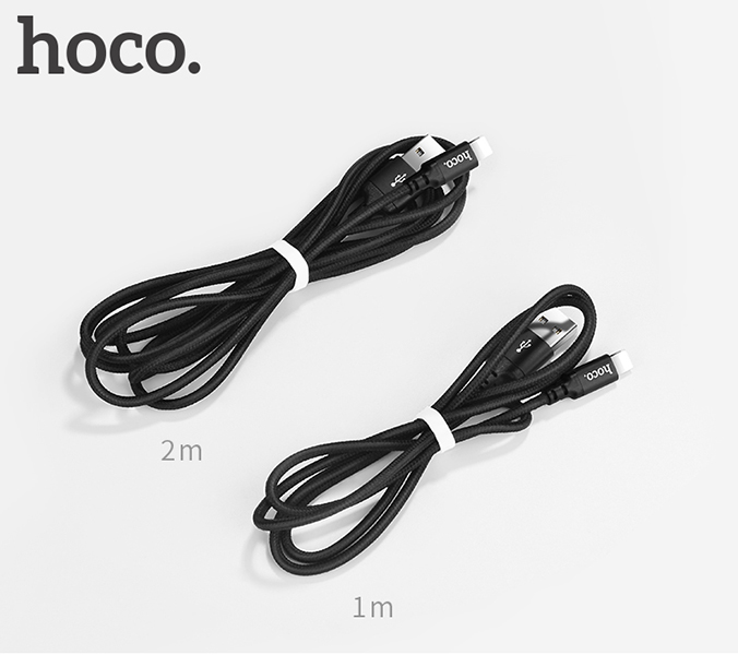 Cáp sạc Lightning HOCO X14 1,2m - Hàng Chính Hãng