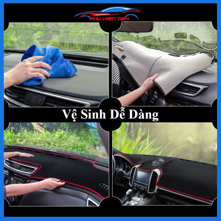 Thảm taplo Vios 2014-2015-2016-2017-2018 chống nắng nóng làm mát xe mở rộng tầm nhìn