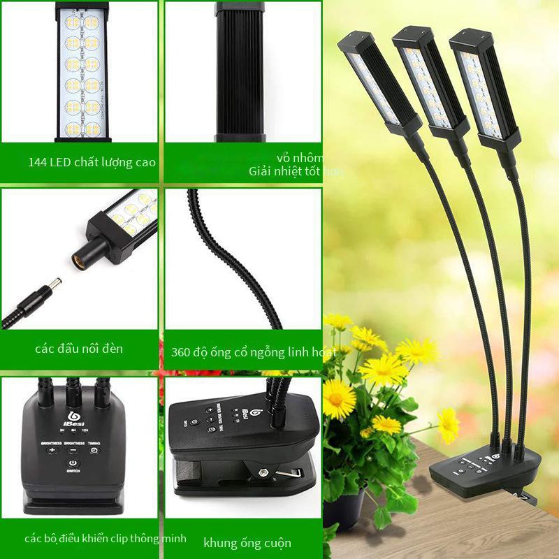 Ưu đãi đặc biệt Amazon đèn tăng trưởng thực vật trong nhà bạch tuộc mọng nước lấp đầy ánh sáng đầy đủ đèn led clip đèn trồng cây