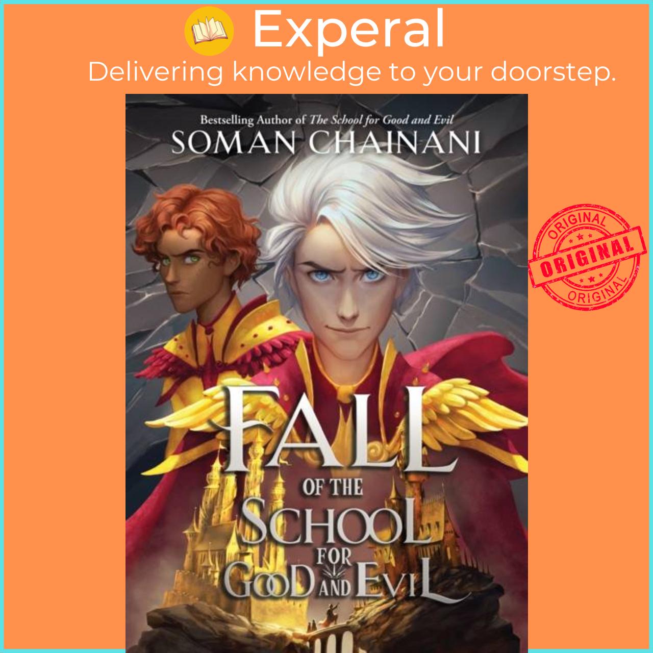 Sách - Fall of the School for Good and Evil by Soman Chainani (UK edition, paperback)