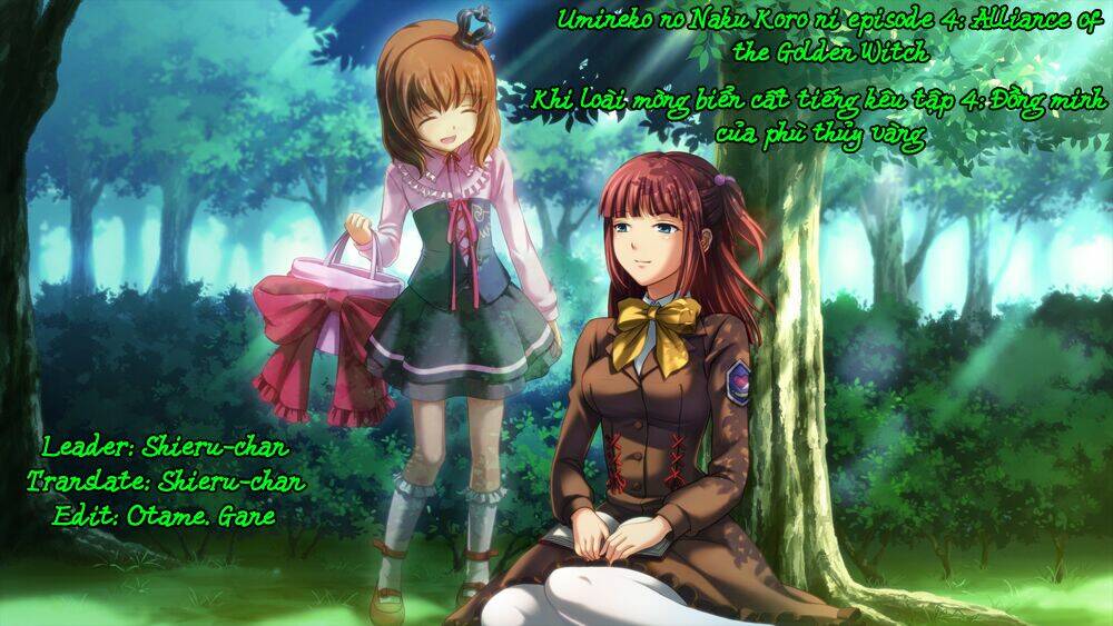 umineko no naku koro ni episode 4: alliance of the golden witch chapter 10 1