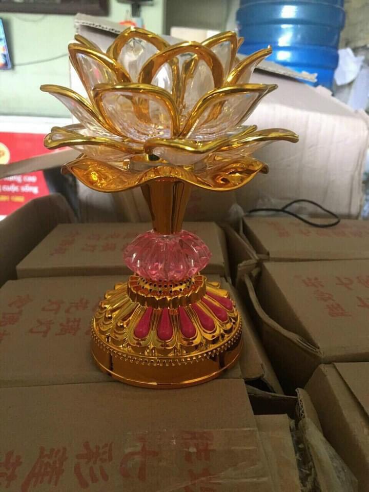 Đèn Thờ led đỗi thiêm cả đài Niệm Phật HAI18679
