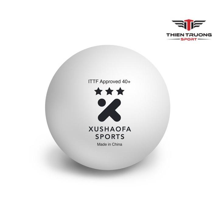 Hộp bóng bàn XuShaoFa 40 + hộp 6 quả ( màu trắng)