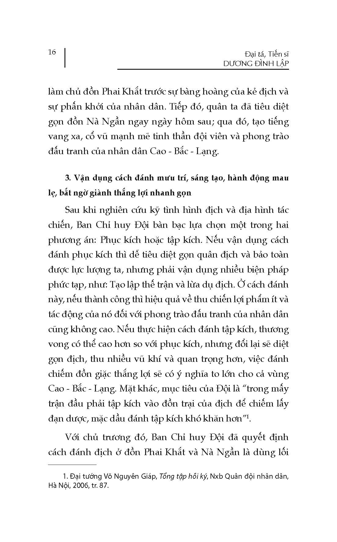 Từ trận Phai Khắt, Nà Ngần  Đến Chiến Dịch Hồ Chí Minh