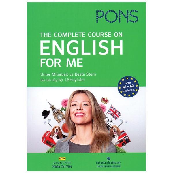 Sách The Complete Course On ENGLISH For Me (Kèm file MP3)