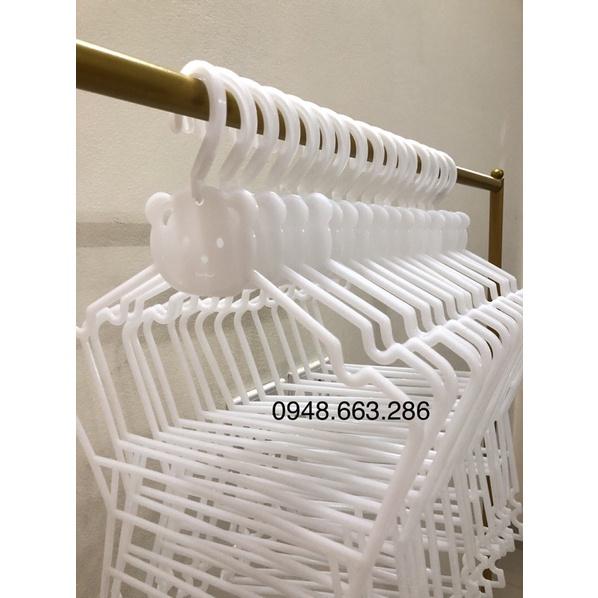 Móc treo quần áo trẻ em-móc bộ trẻ em--móc bộ trẻ em size 1-3 tuổi và 4-7 tuổi-đầu móc xoay 360 độ