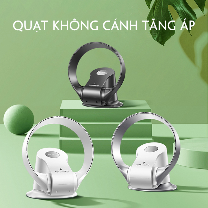 Quạt Điện Không Cánh Đa Năng, Quạt Điện Không Cánh Tăng Áp An Toàn Với Trẻ Nhỏ Có Điều Khiển Từ Xa Ngả 120 Độ