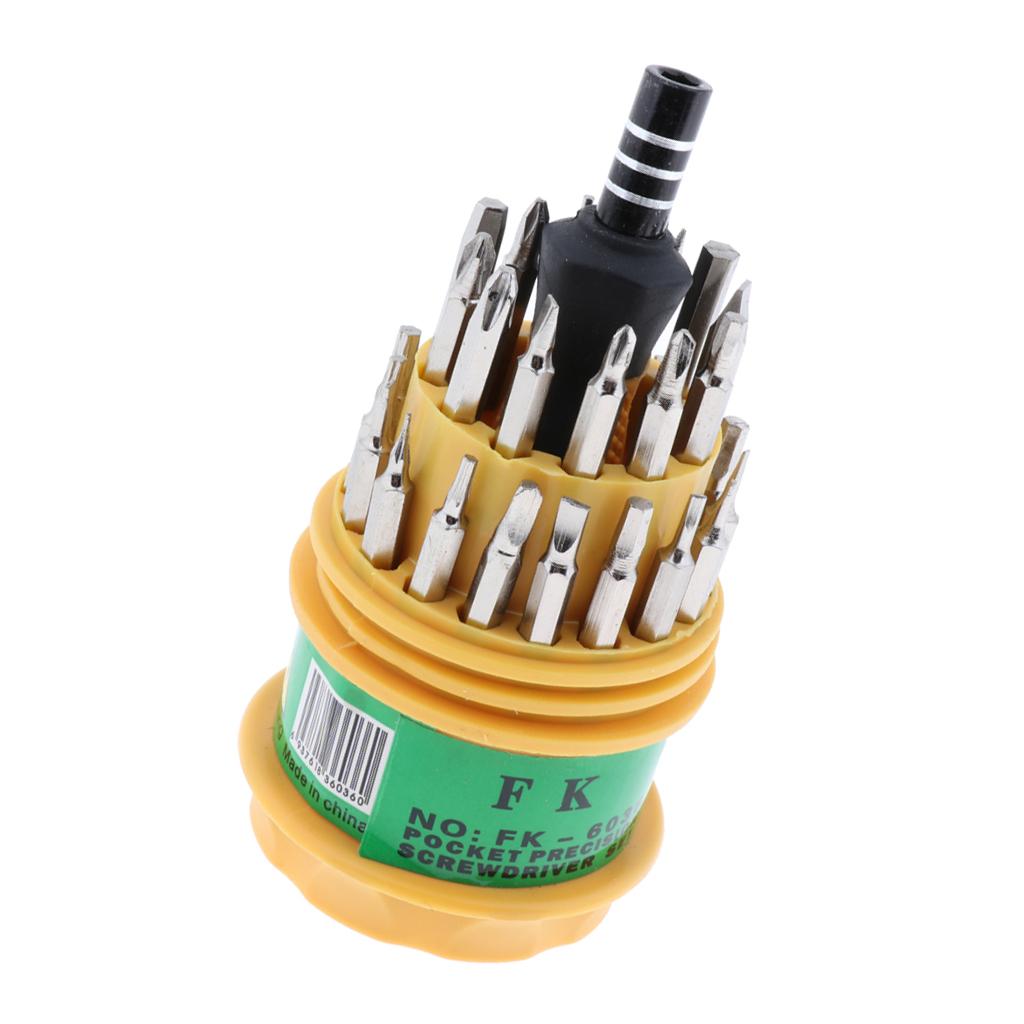 31Pcs Screwdriver Set Precision Screw Driver Repair Tools For Phone Computer