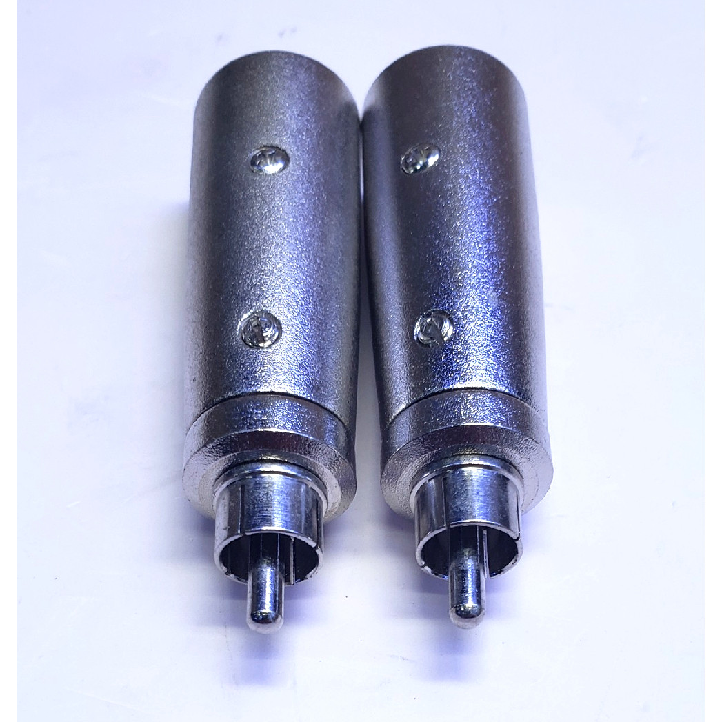 Đầu Chuyển jack XLR Ra Bông Sen Đực 1 Cặp