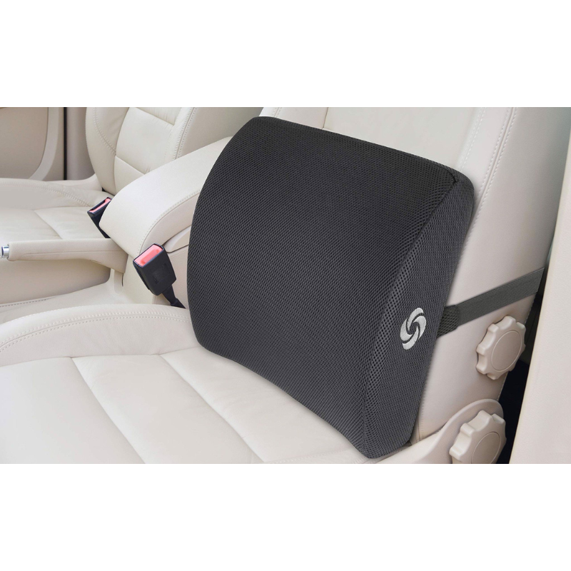 Gối Tựa Lưng Ô Tô Samsonite, Gối Chống Đau Mỏi Lưng, Khử Mùi Hôi, Hỗ Trợ Đau Cột Sống, Nhập Đức