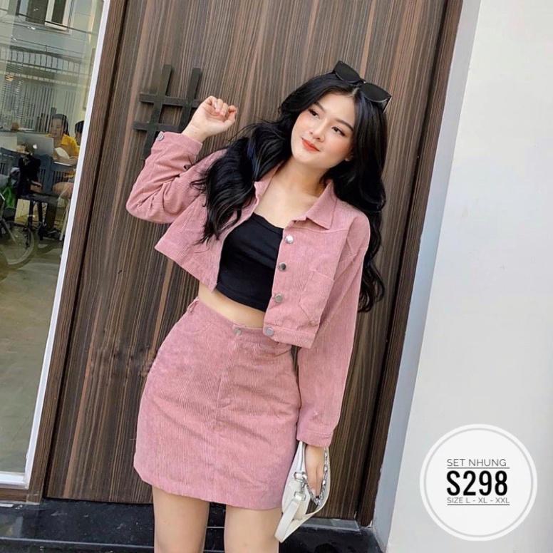 bigsize 60-90KG vmart Set S298 hàng Quảng Châu cao cấp chiết eo giấu bụng