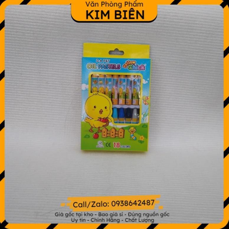 ️sỉ vpp,sẵn hàng️ Sáp tô màu con gà cho bé hưu cơ an toàn không bẩn tay - VPP Kim Biên