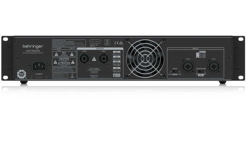 Behringer NX1000 Power Amplifiers 2-Channel Amplifiers-Hàng Chính Hãng
