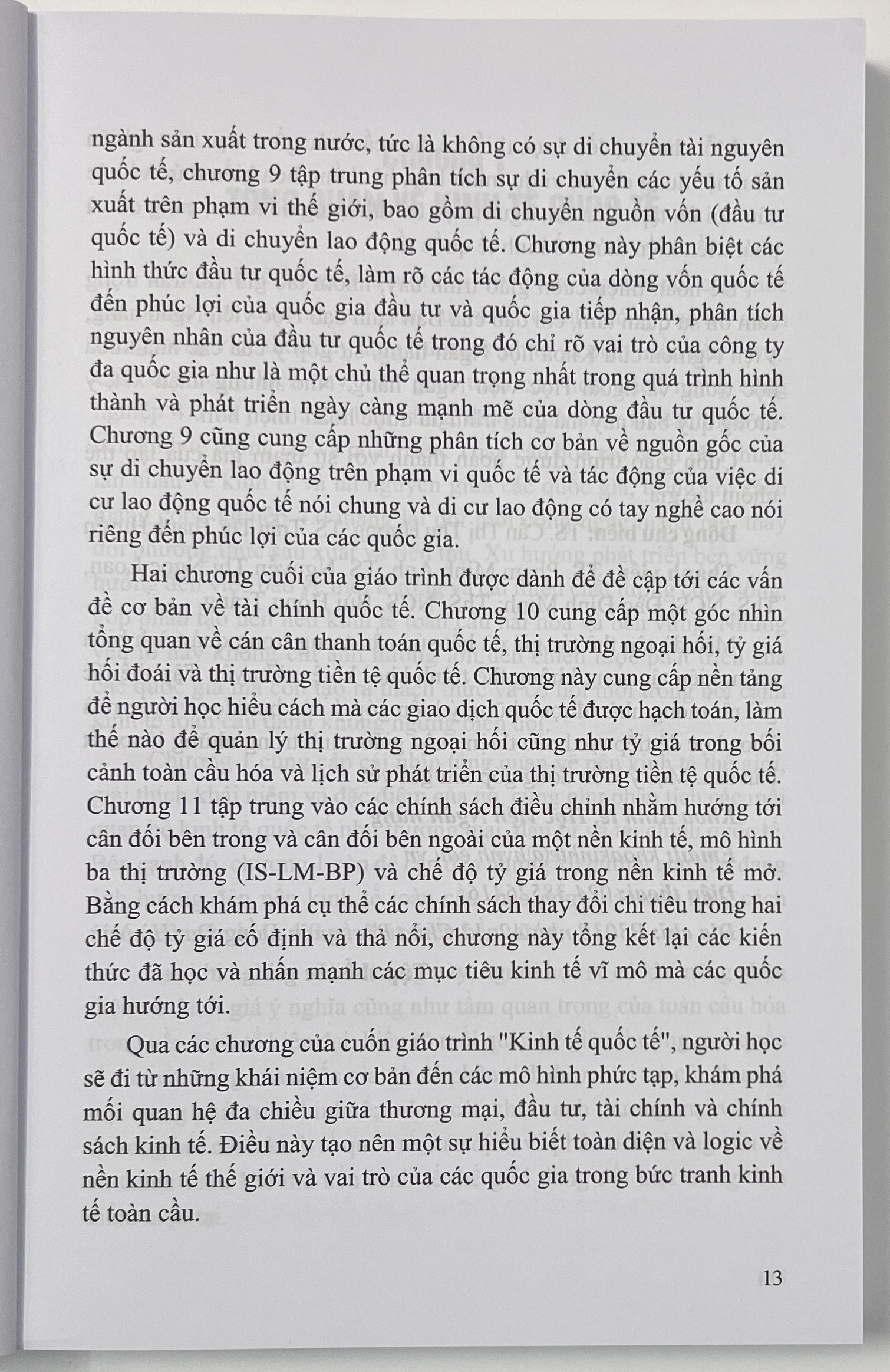 Sách - Giáo Trình Kinh Tế Quốc Tế