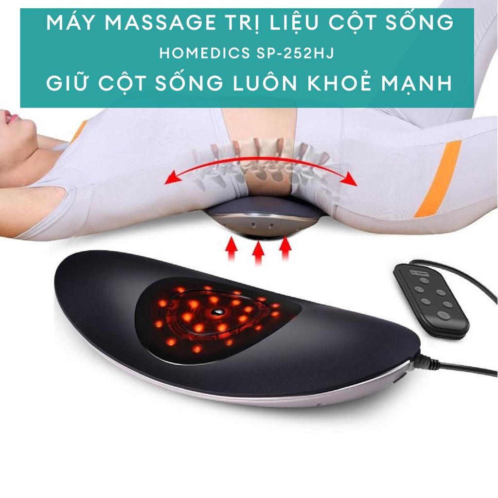 Máy massage trị liệu thoái hóa cột sống, kéo dãn cơ lưng Homedics SP-252