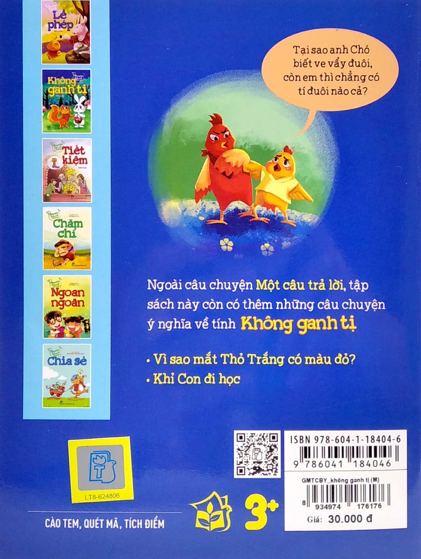 Gieo Mầm Tính Cách Cho Bé Yêu - Không Ganh Tị (Tái Bản 2022)