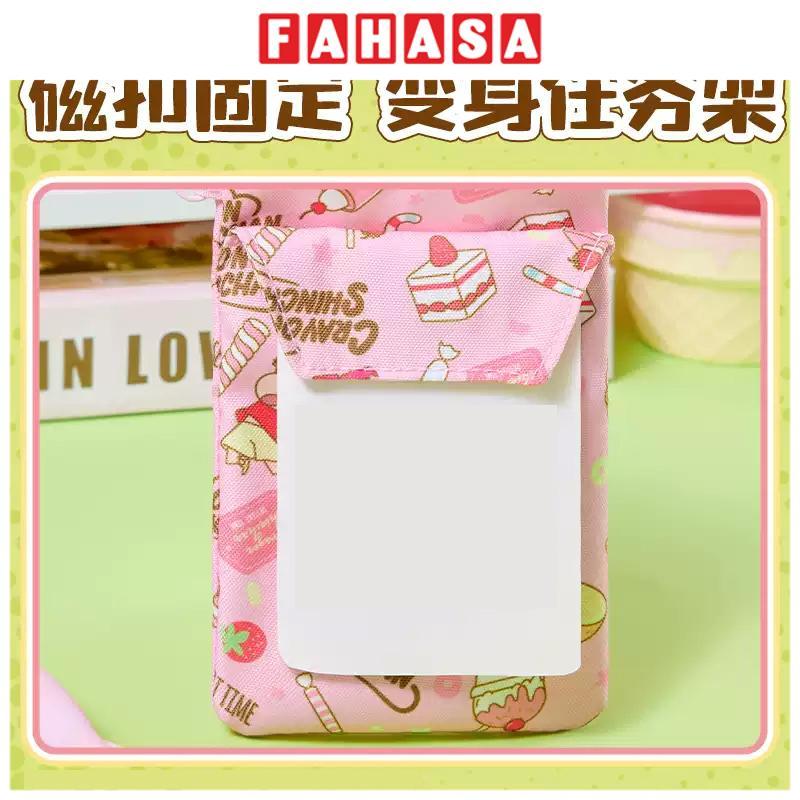 Túi Mini Cầm Tay Crayon Shin-Chan - Deli LB651 - Màu Hồng