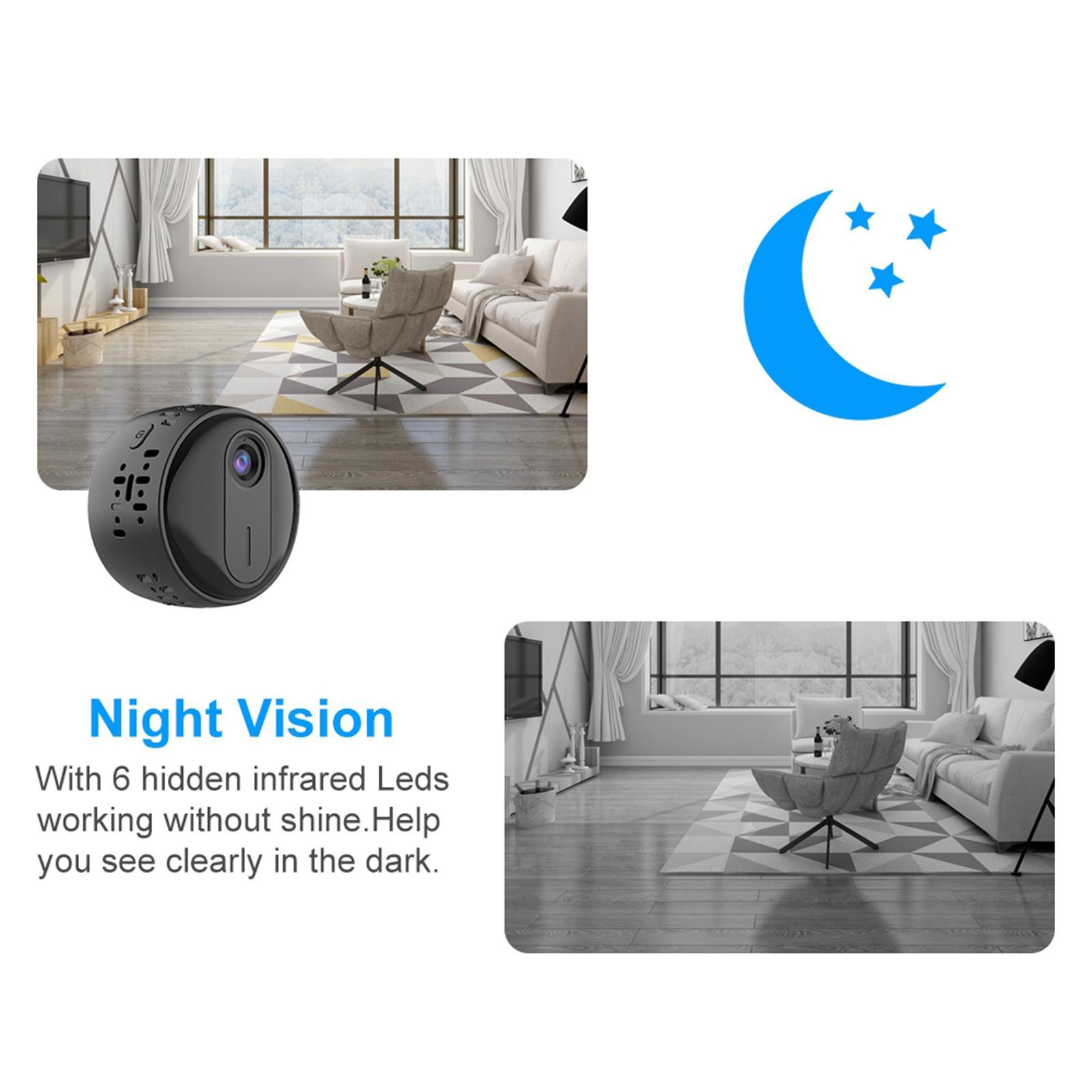 Mini Small Camera for Nanny Indoor Home Office Security