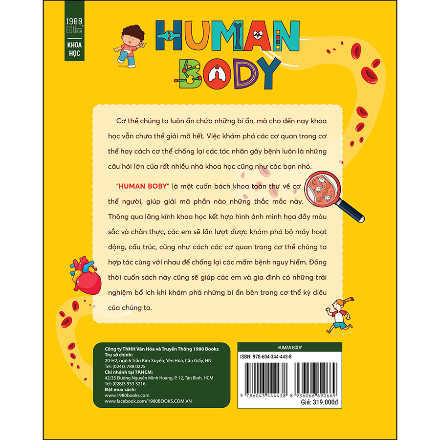 Human Body - Bách Khoa Toàn Thư Về Cơ Thể Chúng Ta (Bìa Cứng)