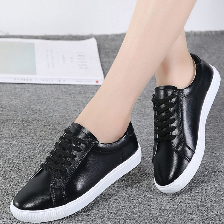 Ladies casual single shoes wild simple student sneakers
