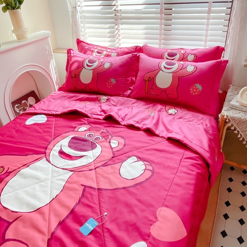 Bộ chăn ga gối cotton Tina ngộ nghĩnh