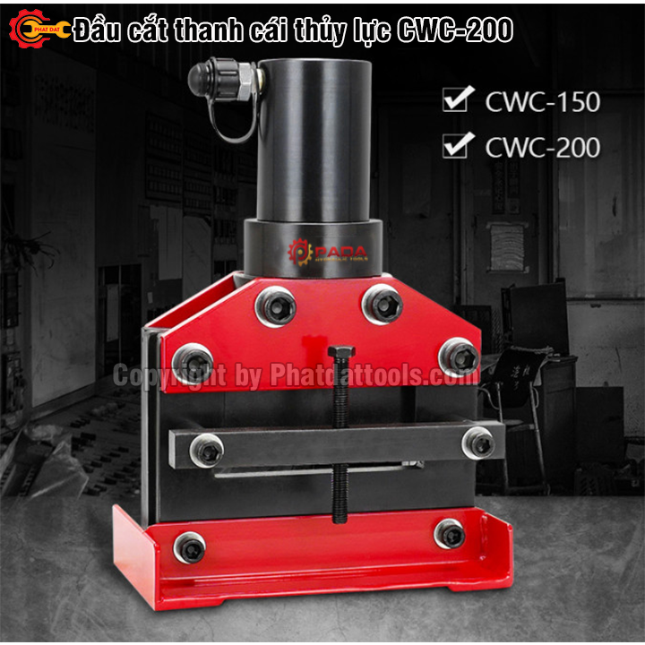 Máy cắt thanh cái thủy lực CWC200