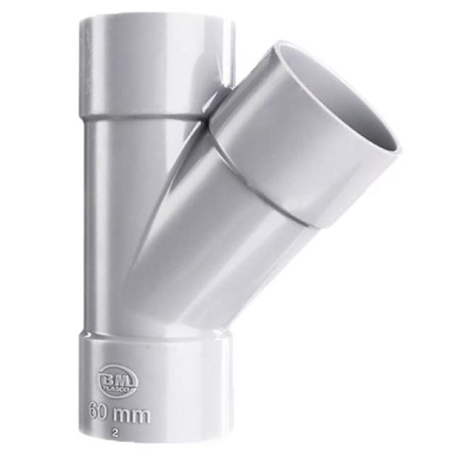 Nối chữ Y 21, 27, 34, 60, 90 ST - cung cấp đầy đủ phụ kiện ống nước, đủ thông số