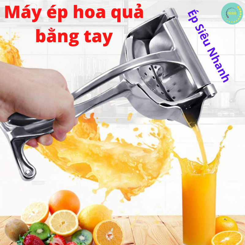 Máy ép hoa quả, trái cây, tách hạt óc chó đa năng bằng tay không tốn điện, chất liệu 100% gang cho độ bền mãi mãi - Dụng cụ ép, nghiền củ quả