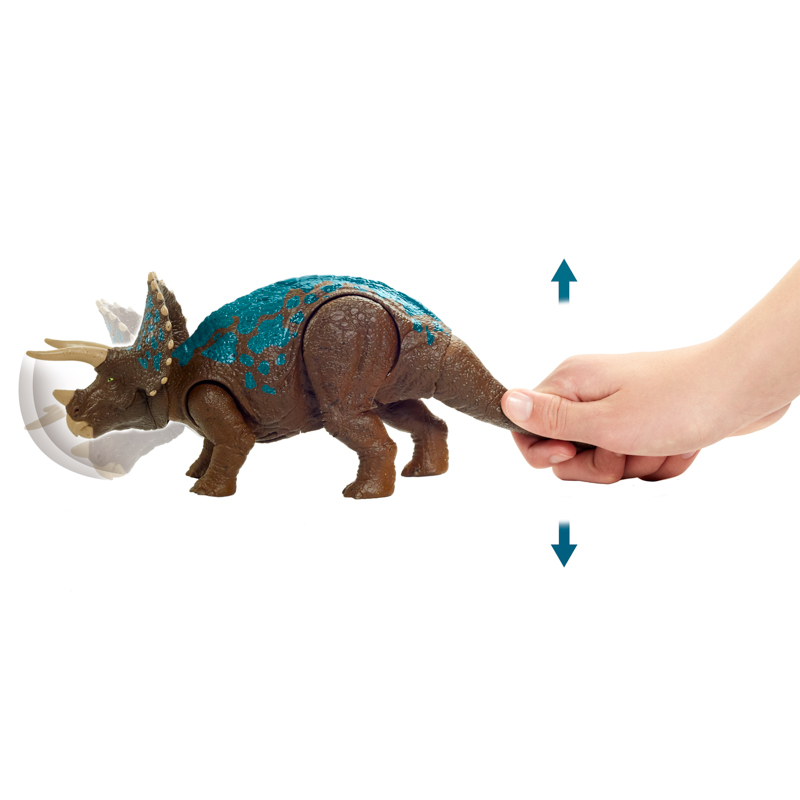 Đồ Chơi Mô Hình JURASSIC WOLRD MATTEL Khủng Long Tam Giác Long Triceratops GVH66/GJN64