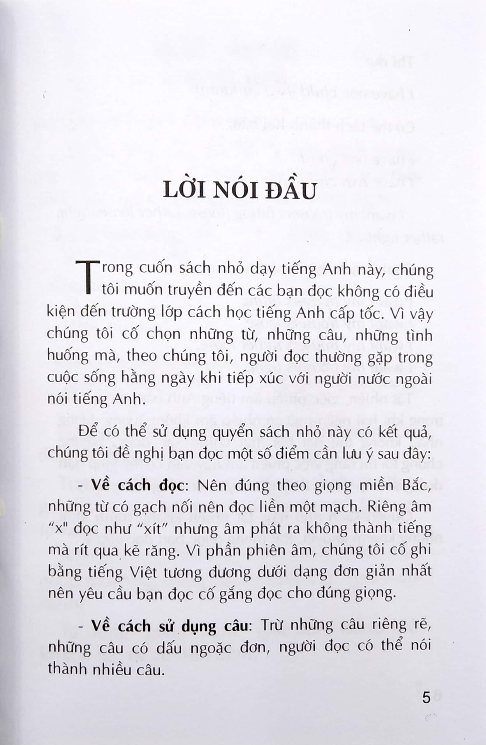 Sách Học Tiếng Anh Cấp Tốc - Tập 1 (Tái Bản)