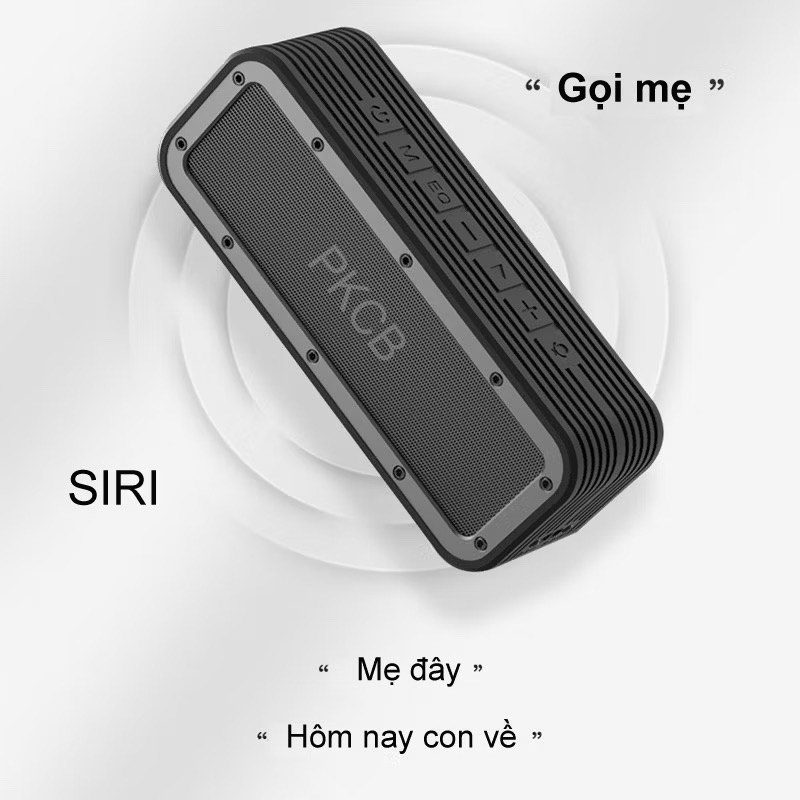 Loa Bluetooth speaker Loa di động chip DPS khuyếch đại âm thanh công suất lớn 50W Kết nối TWS lên 100W  Hàng Chính Hãng