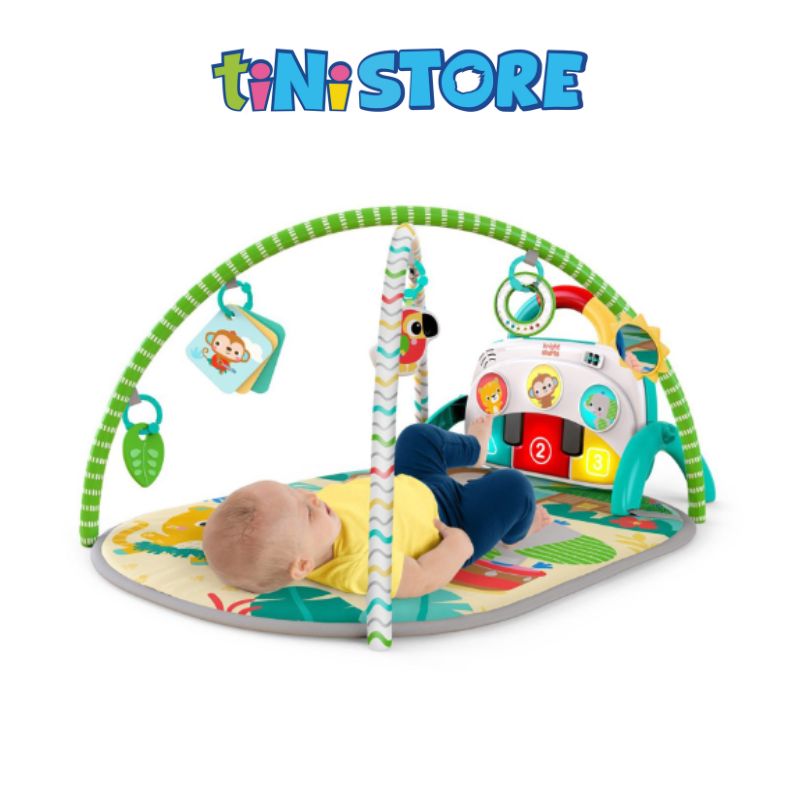 tiNiStore-Thảm chơi họa tiết rừng nhiệt đới 4 trong 1 Bright Starts 12612