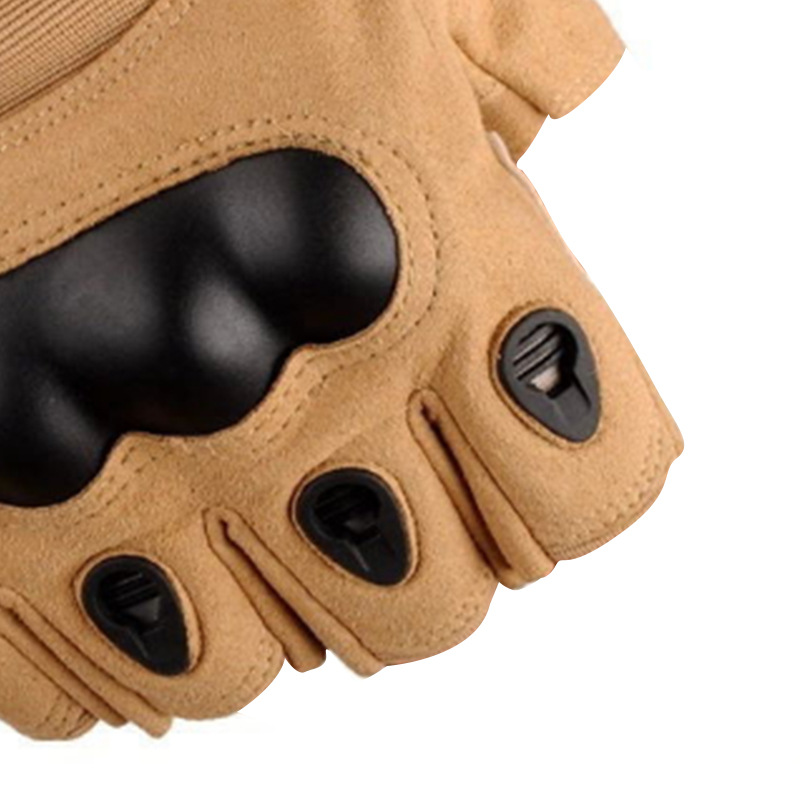 Ngón Găng Tay Nam Ngoài Trời Găng Tay Chiến Thuật Quân Sự Chụp Hình Thể Thao Săn Bắn Airsoft Xe Máy Găng Tay Xe Đạp Color: black Size: XL