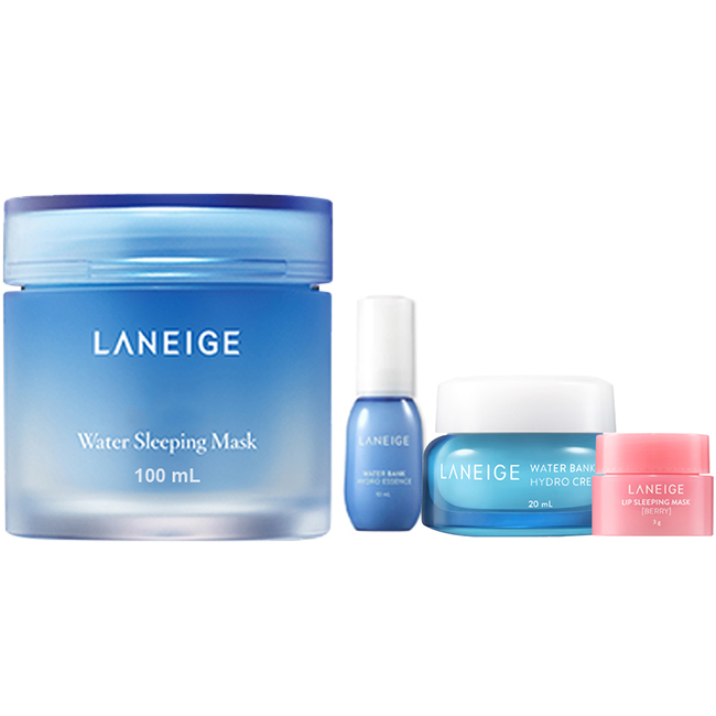 Mặt Nạ Ngủ Laneige Water Sleeping Mask 100ml + Tặng Bộ Mini 3 Món Dưỡng Ẩm