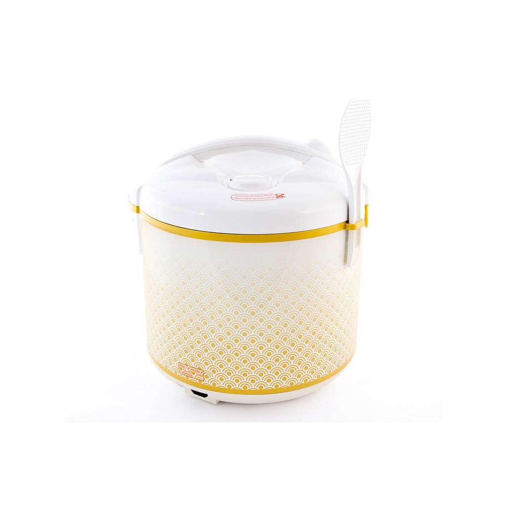 Nồi cơm điện Sunhouse SH830 2.8L (Trắng họa tiết) - Hàng chính hãng