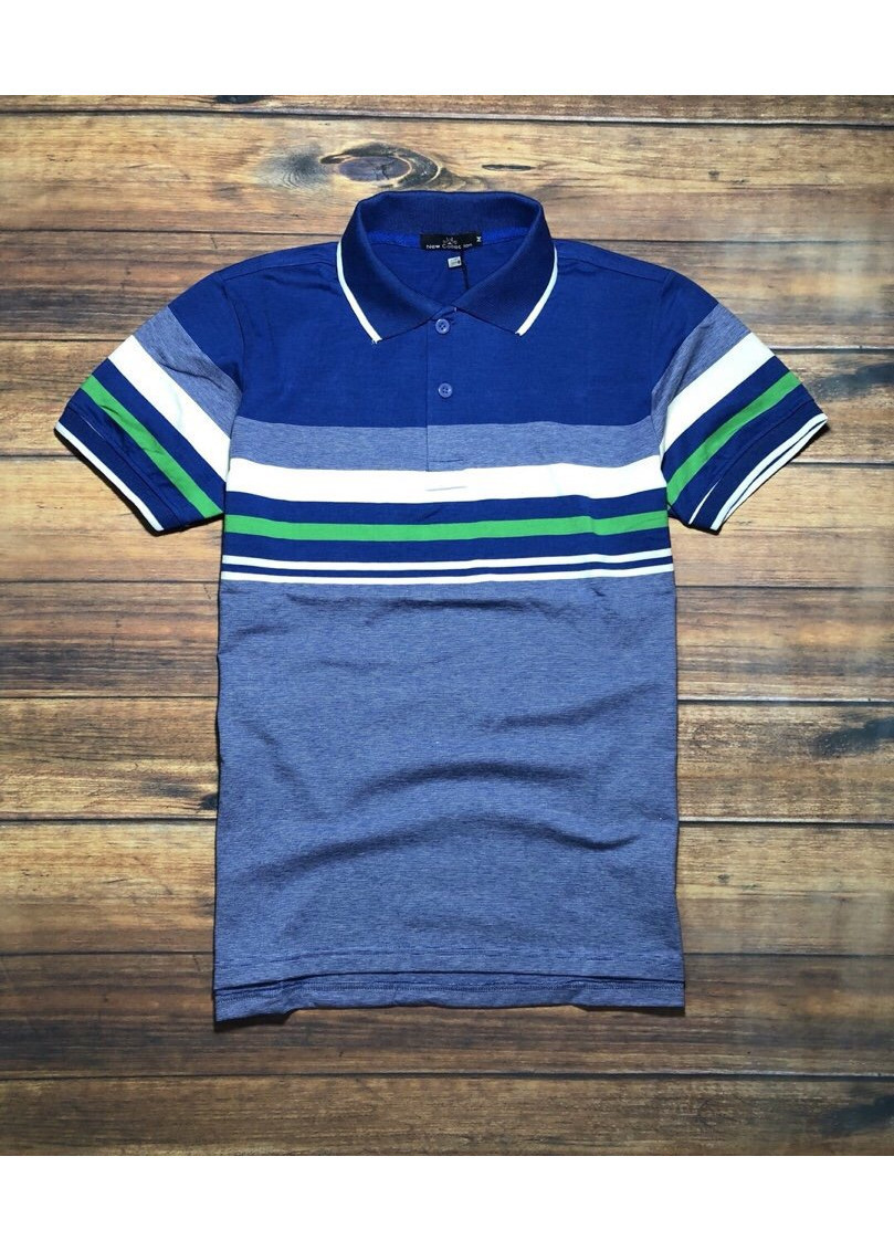 Áo Thun Nam Cotton Sọc Cao Cấp Thấm Hút Mồ Hôi Tốt