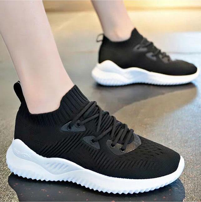 Giày Thể Thao Sneaker Nữ Độn Đế Siêu Êm HAPU Mã APB1